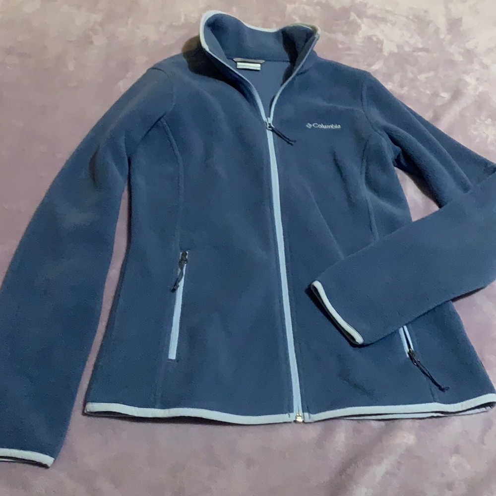 Blue Columbia jacket, size Small.